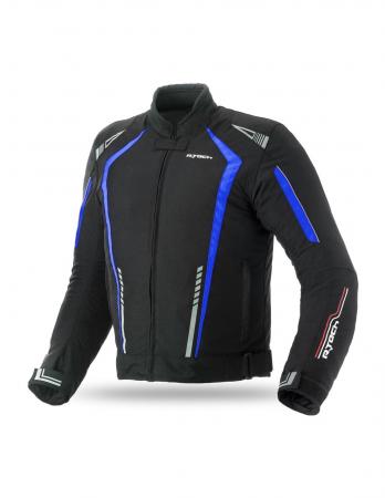 R-Tech Marshal Touring Textiljacke Schwarz/Gelb Fluro