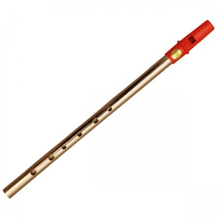 Clare irish tin whistle in D nickel red