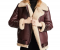 Ladies leather fur jacket