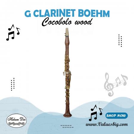 Clarinette en Sol (Sol) | Système Boehm | Cococbolo