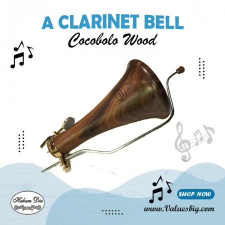 Bass Clarinet Bell | Cocobolo wood