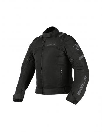 Bela Mesh Pro Men Textile Jacket Black