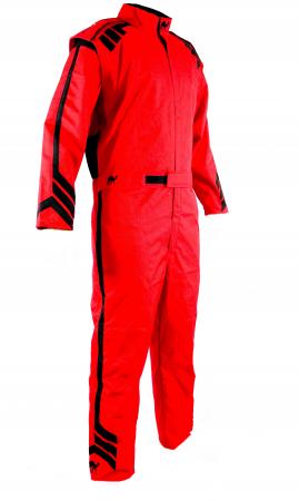 Aurora 3.0 Double Layer Sfi 3.2a/5 Rated Suit Red With Black