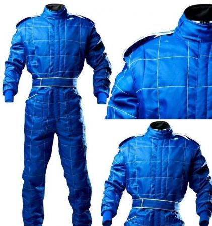 Brilliant Blue Single Layer Sfi 3.2a/1 Rated Fire Suit