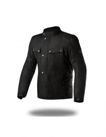 Premium Quality Textile-Wax biker jacket Textile motorcycle jacket, best textile motorcycle jacket with CE approved shoulder and elbow protectors, back normal, mens textile motorcycle jacket, best textile motorcycle jacket 2020 with Accordion Stretch panels on under arm for extra stretch during riding, cool summer motorcycle jacket with Reflective elements for night time visibility