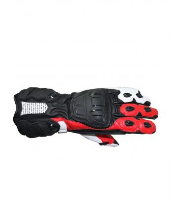 R-Tech Hawks Motorbike Racing Leather Gloves