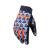 Leopard-Gloves-Black/Orange