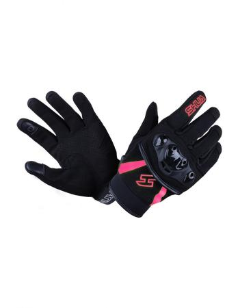 Shot Lady-Gloves-Black/Pink