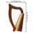Heartland Turkish Oud, 12 Strings Variegated Rosewood Walnut