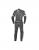 Shua Infinity 1PC Motorcycle Leather Racing Suit (Black White )