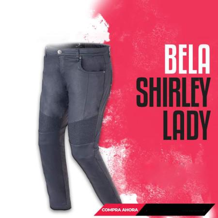 BELA - Pantalón Jeans Shirley Gris