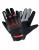 Bela Tracker Men Motorbike Gloves- Nero/Rosso Fluor