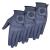 Pack de 3 gants de golf en cuir Cabretta Colored Men SG 5 Couleurs Noir Bleu Gris