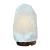 Lámpara de cristal de sal blanca del Himalaya, luz nocturna de sal natural, hecha a mano 3-5 kg