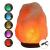 Himalayan Salt Lamp in Multi Color Changing LED Bulb, USB Cable and Wood Base
