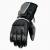 GUANTES DE MOTOCICLETA DE CUERO PRINO PROFESIONAL (GRIS)