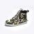 Profirst leather sneakers shoes (camo green)