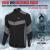 Leader Winter Cycling Jersey Black/Charcole