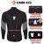 Leader Winter Cycling Jersey Black/Charcole