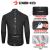 New Winter Cycling Jersey Black