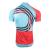 Deko Cycling Jersey Mens Short Sky Blue/Red