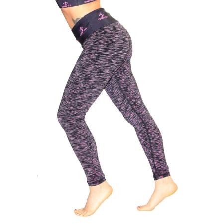 Women Leggings Black/Pink