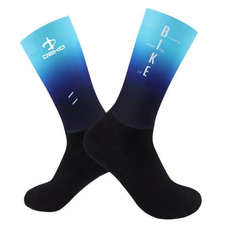 Cycling Socks Gradual Blue