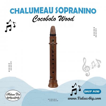 Chalumeau in F - Soprano| Cocobolo wood| 2 keys