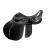 Valuesbig Premium Leather Quality Horse Riding Black Saddle and Bridle set