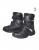 motorcycle touring boots with Long zipper with handle on the side for easy adjustment, mens motorcycle touring boots, cheap motorcycle touring boots, best motorcycle touring boots 2019 for sale, motorcycle touring boots with Reinforced Heel for Improved Grip & ankle protection, best long motorcycle touring boots 2020