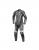 Shua Infinity 1PC Leather Suit (Black/White)
Stretch fabric at elbow, crotch, back knee to provide flexibility & comfort
Fixed mesh lining at calf to offer better comfort
CE approved internal protectors at elbows, hip and knees 
Aerodynamic Hump