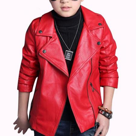 Fashionable stylish Leather Jacket for kids